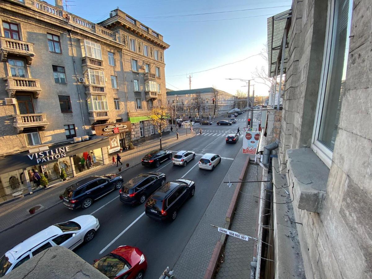 Stefan Cel Mare Boulevard Ultracentral Apartments In The Center Chisinau Exterior foto