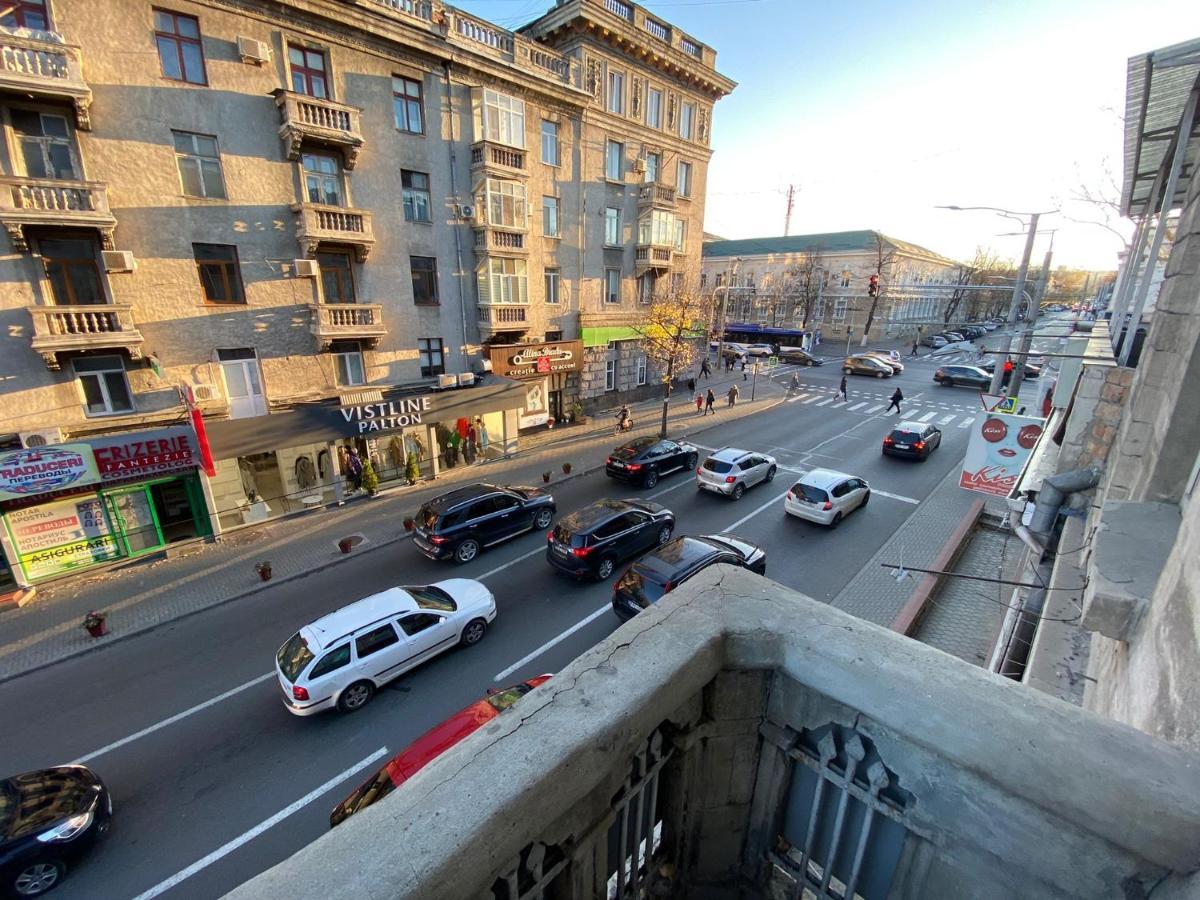 Stefan Cel Mare Boulevard Ultracentral Apartments In The Center Chisinau Exterior foto